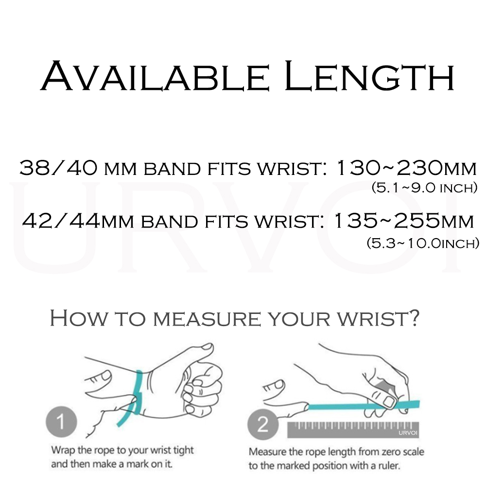 URVOI Mesh band for Apple Watc - Mesh Coil Strip 리뷰 및 가격