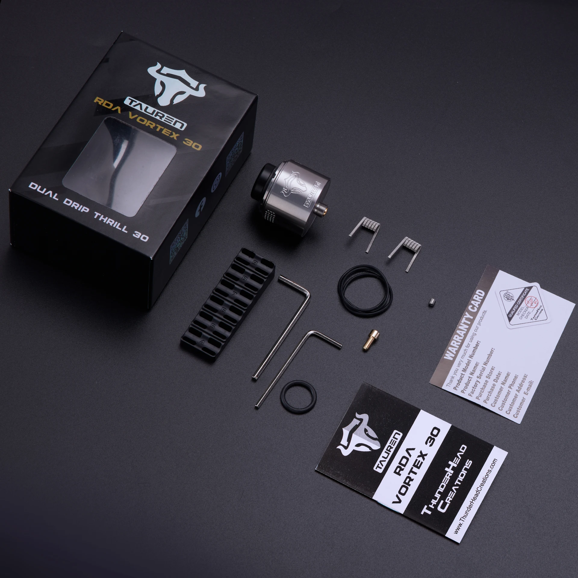 ThunderHead Creations TAUREN R - Rda Atomizer Deck 리뷰 및 가격
