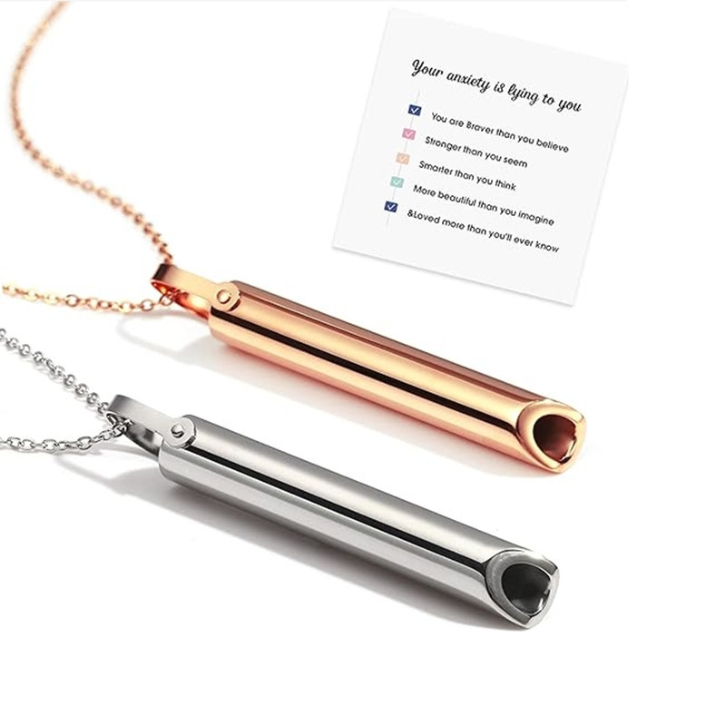 Stainless Steel Whistle Neckla - Vaping Goods 리뷰 및 가격