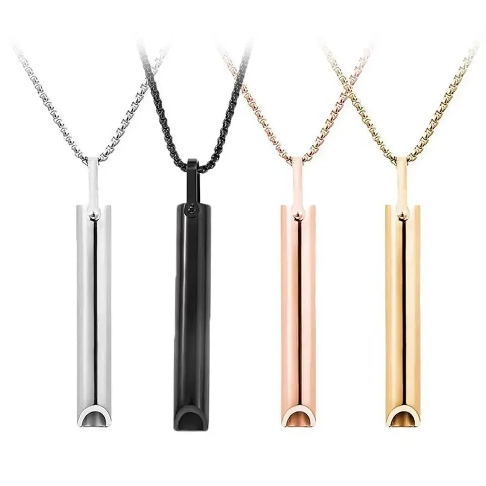 Stainless Steel Whistle Neckla - Vaping Goods 리뷰 및 가격