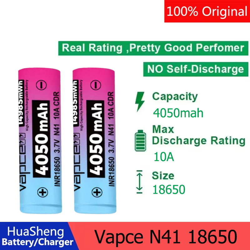 New Original Vapcell N41 18650 - Vape Battery 18650 리뷰 및 가격