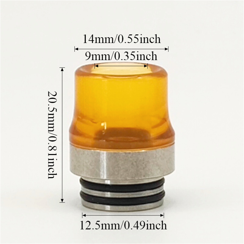1Pc 810 Wide Bore Drip Tip wit - Drip Tip Resin 리뷰 및 가격