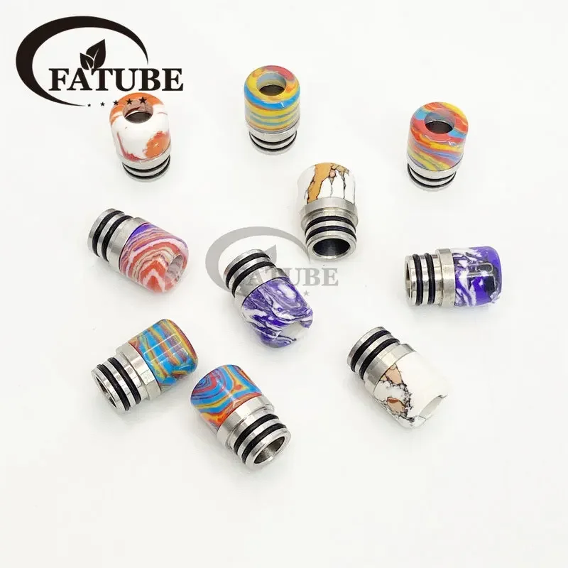 1PC/10PCS 510 Stainless Steel  - Drip Tip Resin 리뷰 및 가격