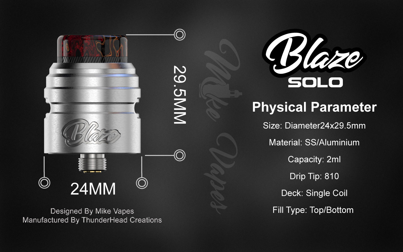 Original ThunderHead Creations - Rda Atomizer Deck 리뷰 및 가격