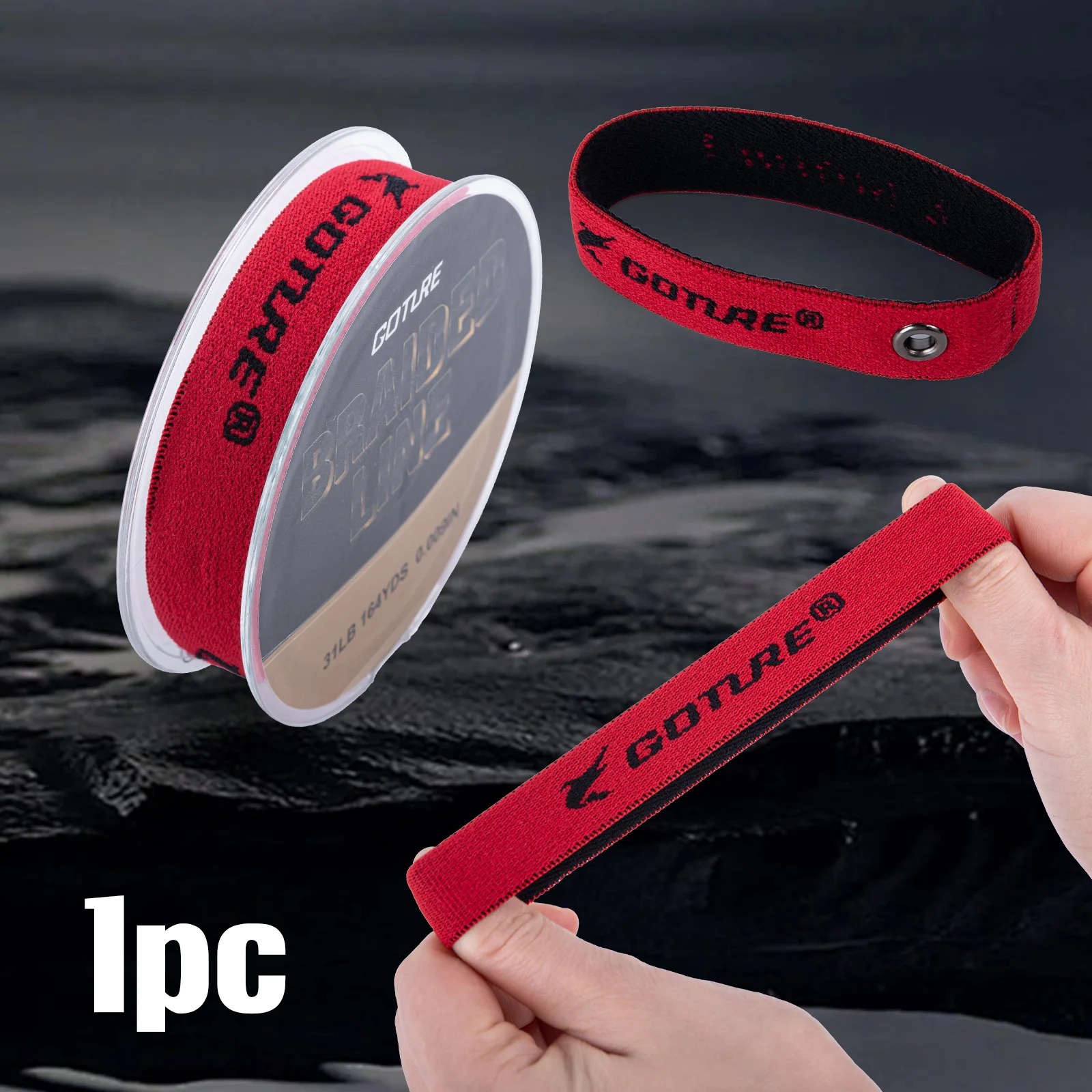 Goture 1 Pcs Pro Fishing Line  - Mesh Coil Strip 리뷰 및 가격