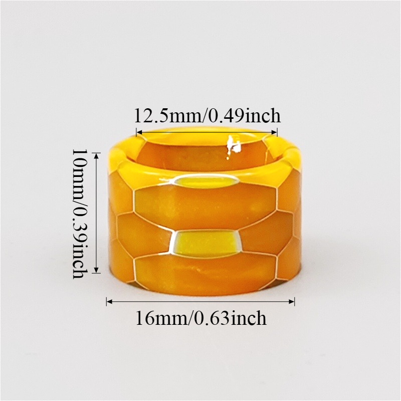 1PC Snake Skin Resin Push-in D - Drip Tip Resin 리뷰 및 가격