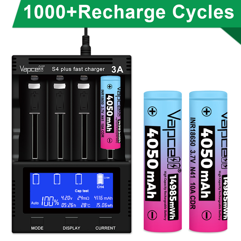 Original Vapcell N41 INR 18650 - Vape Battery 18650 리뷰 및 가격