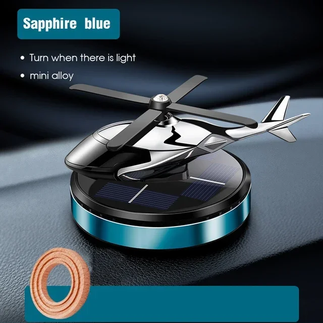 Car Air Solar Helicopter Decor - Vape Decoration 리뷰 및 가격