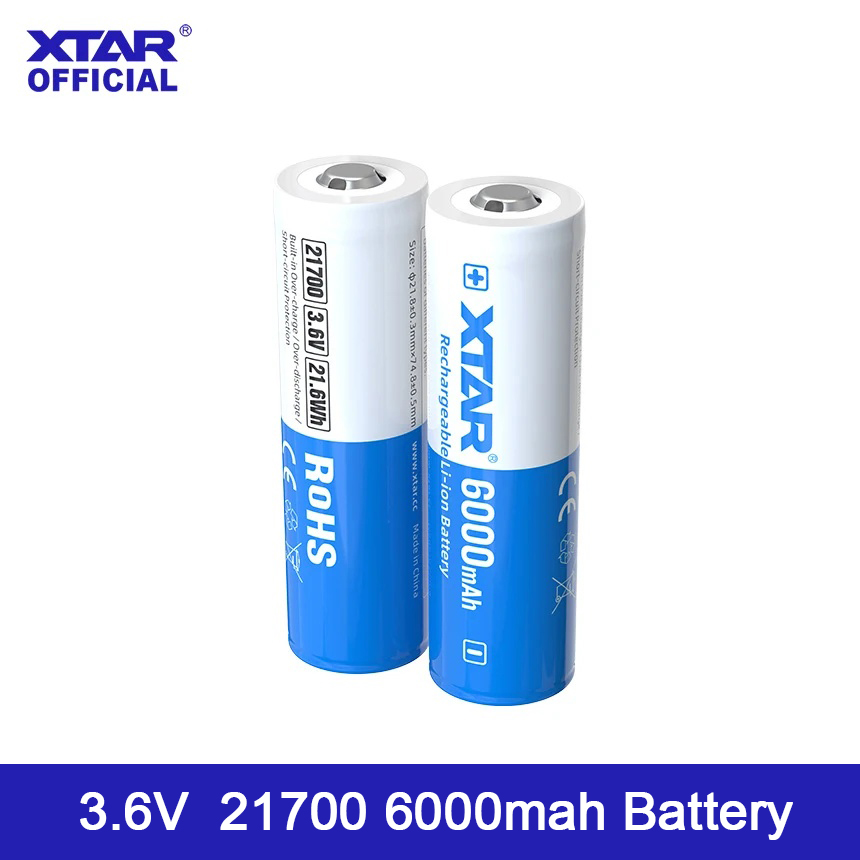 Xtar 21700 6000mah Rechargeabl - Vape Battery 18650 리뷰 및 가격