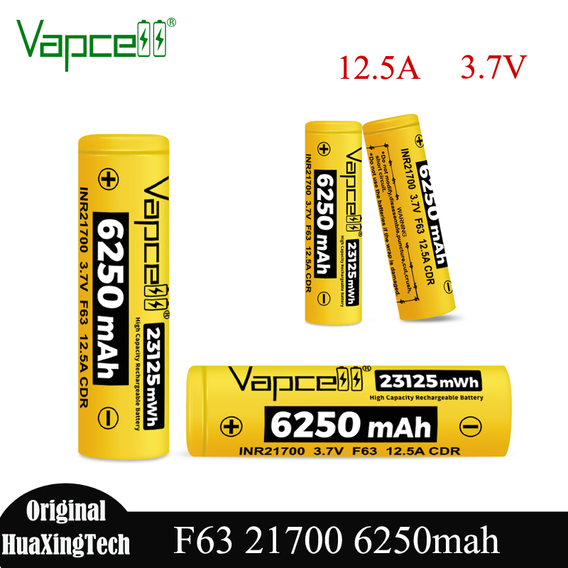 New Vapcell F63 21700 Battery  - Vape Battery 18650 리뷰 및 가격